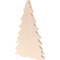 Good Wood By Leisure Arts Shape Tree 8.25"X5", Wooden Shapes, Wood Shapes, Wooden Shapes Wall Decor, Large Small Shapes For Crafts